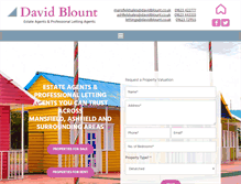 Tablet Screenshot of davidblount.co.uk